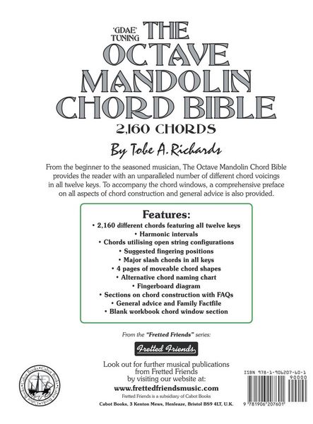 Produktbild: The Octave Mandolin Chord Bible