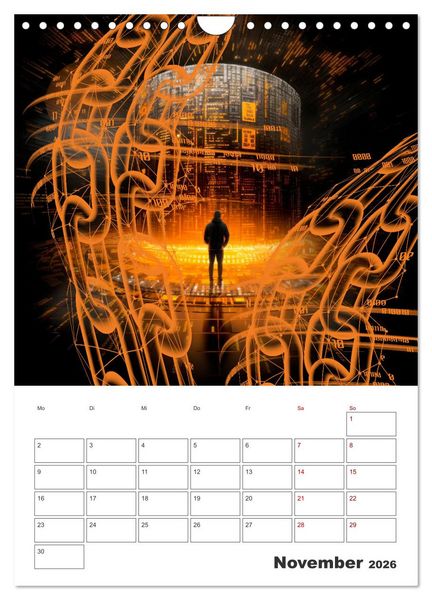 Produktbild: KRYPTO Cooler Terminplaner (Wandkalender 2026 DIN A4 hoch), CALVENDO Monatskalender