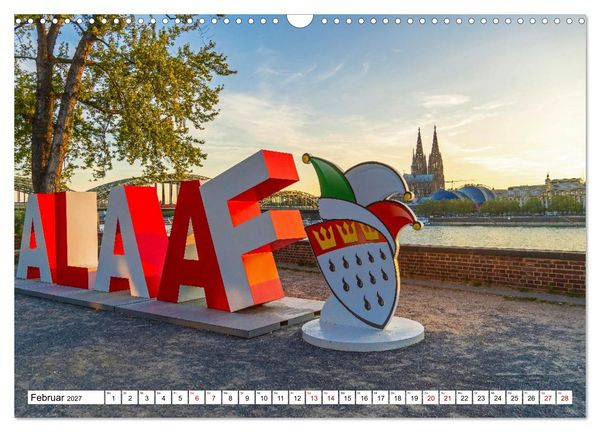 Produktbild: K&ouml;ln - Facetten einer Stadt (Wandkalender 2027 DIN A3 quer), CALVENDO Monatskalender
