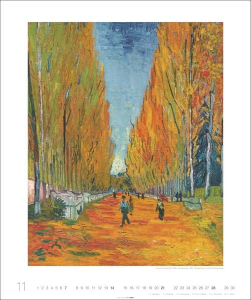 Produktbild: Vincent van Gogh Edition Kalender 2027