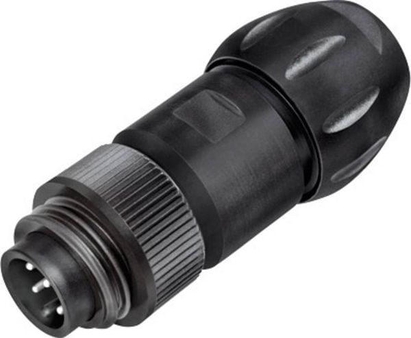 binder 99 4221 300 04 Subminiatur-Rundsteckverbinder Stecker, gerade Gesamtpolzahl: 3 + PE 1 St.