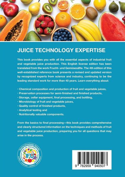 Produktbild: Fruit & Vegetable Juice Book (Eng 4th Edition)