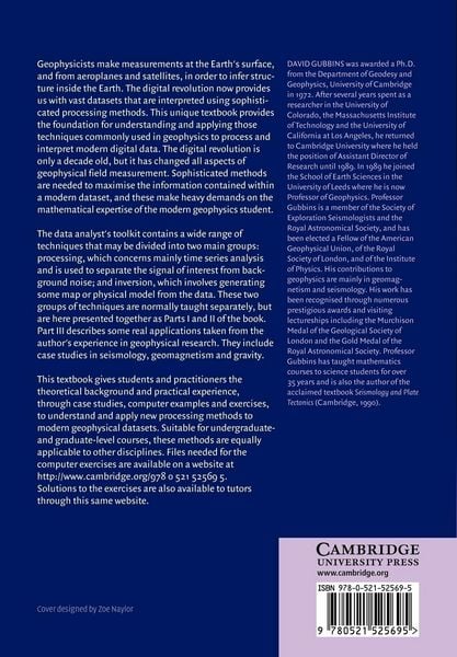 Produktbild: Time Series Analysis and Inverse Theory for Geophysicists
