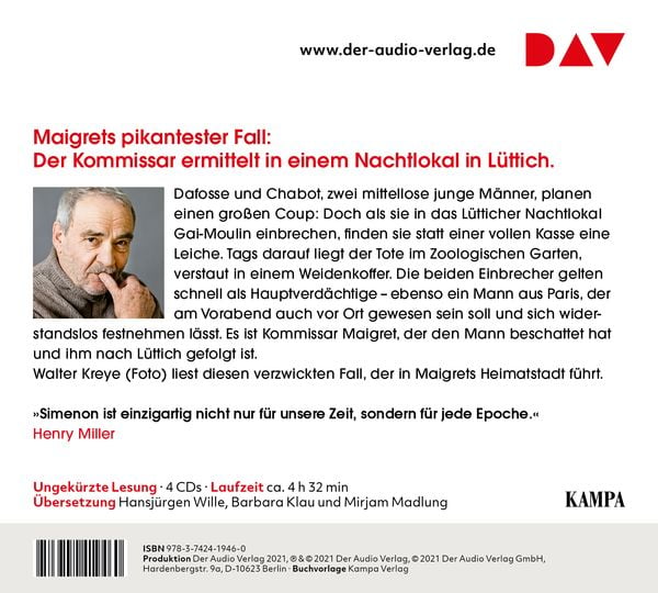 Produktbild: Maigret im Gai-Moulin