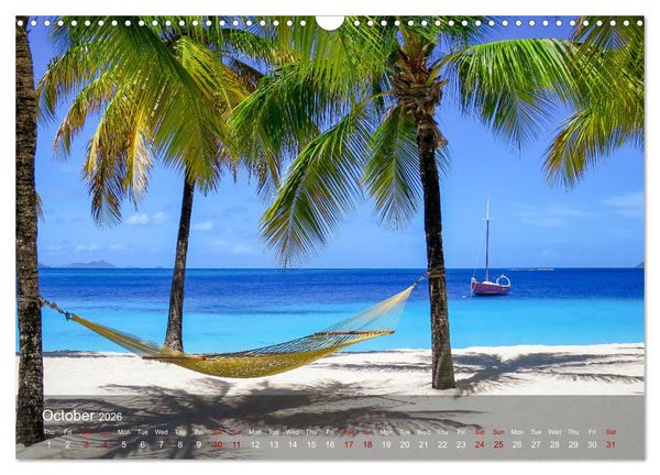 Produktbild: Dream Beaches worldwide (Wall Calendar 2026 DIN A3 landscape), CALVENDO 12 Month Wall Calendar