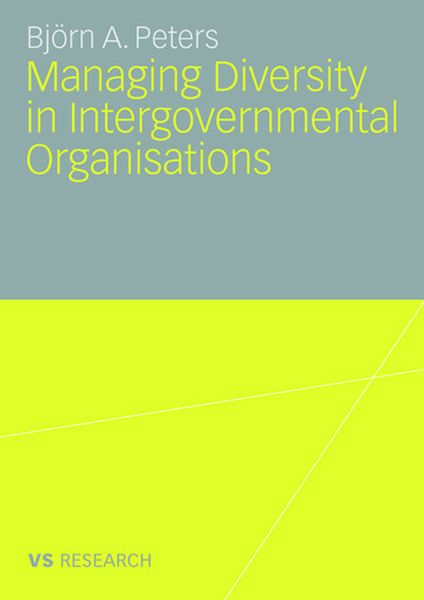 Produktbild: Managing Diversity in Intergovernmental Organisations