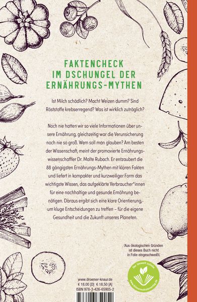 Produktbild: 88 Ern&auml;hrungs-Mythen