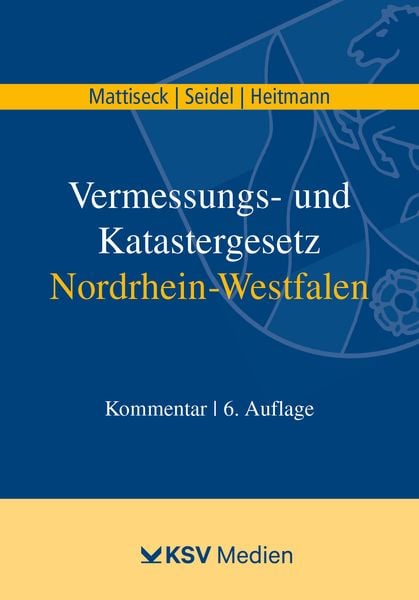Produktbild: Vermessungs- und Katastergesetz Nordrhein-Westfalen