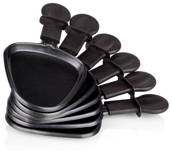 Produktbild: Princess 01.162725.01.001 Raclette 6Pf&auml;nnchen, Antihaftbeschichtung, Kontrollleuchte Schwarz