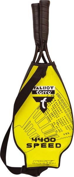 Speedbadminton Set SPEED 4400 im 3/4 Bag black/yellow,