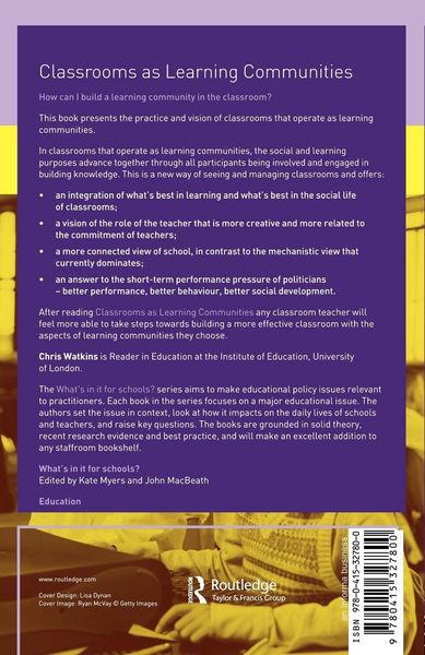 Produktbild: Classrooms as Learning Communities