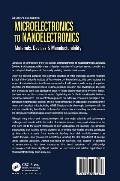 Produktbild: Microelectronics to Nanoelectronics