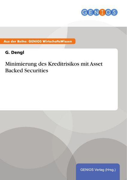 Produktbild: Minimierung des Kreditrisikos mit Asset Backed Securities