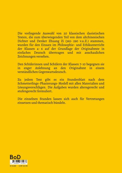 Produktbild: Daoismus f&uuml;r Menschen-Kinder - 20 Stundenbl&auml;tter