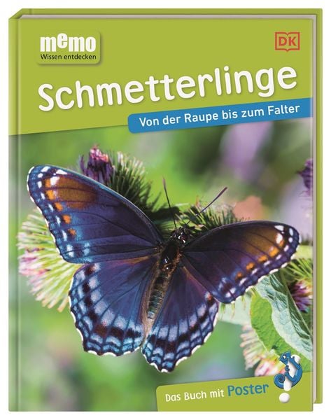 Memo Wissen entdecken. Schmetterlinge, Gebundene Ausgabe von Paul Whalley, DK Verlag Dorling Kindersley, 9783831043798