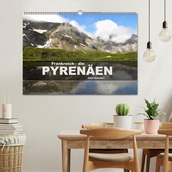 Produktbild: Frankreich - die Pyren&auml;en (Wandkalender 2026 DIN A2 quer), CALVENDO Monatskalender