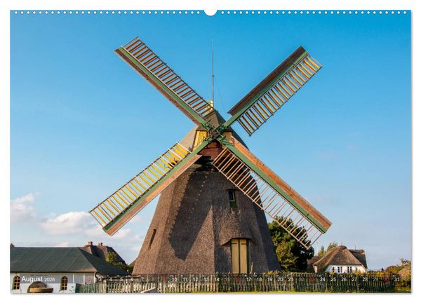 Produktbild: Amrum Insel am Wattenmeer (Wandkalender 2026 DIN A2 quer), CALVENDO Monatskalender