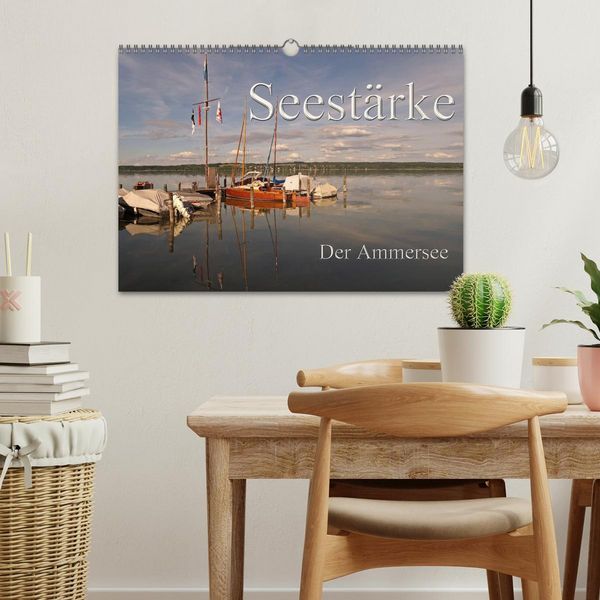 Produktbild: Seest&auml;rke - Der Ammersee (Wandkalender 2026 DIN A3 quer), CALVENDO Monatskalender