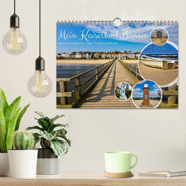 Produktbild: Mein Kaiserbad Bansin (Wandkalender 2026 DIN A4 quer), CALVENDO Monatskalender