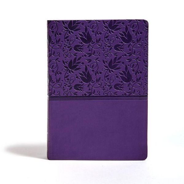 Produktbild: KJV Super Giant Print Reference Bible, Purple Leathertouch
