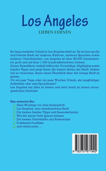 Produktbild: Los Angeles lieben lernen: Der perfekte Reisef&uuml;hrer f&uuml;r einen unvergesslichen Au