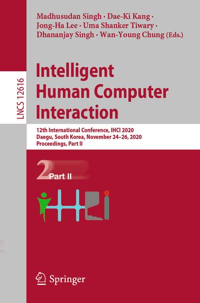 Produktbild: Intelligent Human Computer Interaction