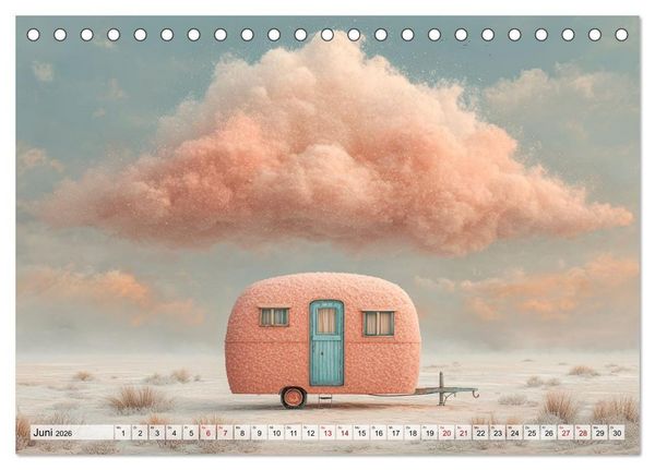 Produktbild: Caravanesque (Tischkalender 2026 DIN A5 quer), CALVENDO Monatskalender