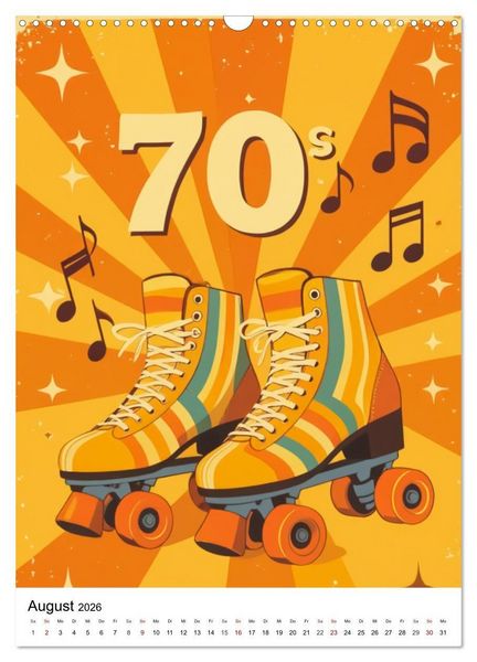 Produktbild: Feel the Groove &ndash; Funk & Soul Vintage (Wandkalender 2026 DIN A3 hoch), CALVENDO Monatskalender