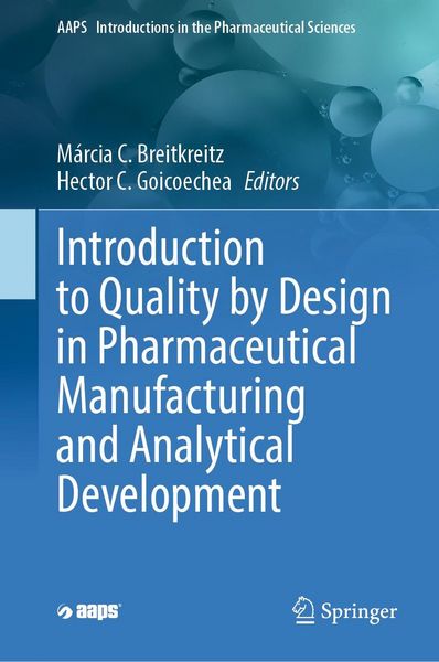 Produktbild: Introduction to Quality by Design in Pharmaceutical Manufacturing and Analytical Development