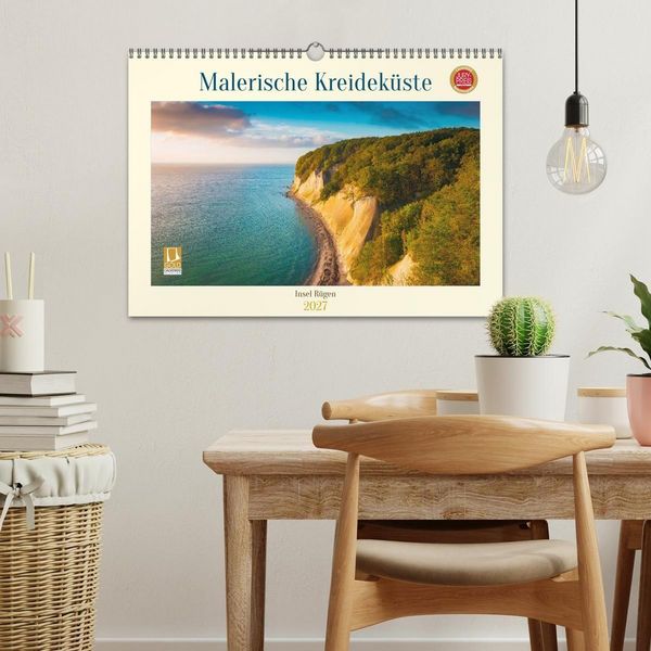 Produktbild: Insel R&uuml;gen - Malerische Kreidek&uuml;ste (Wandkalender 2027 DIN A3 quer), CALVENDO Monatskalender