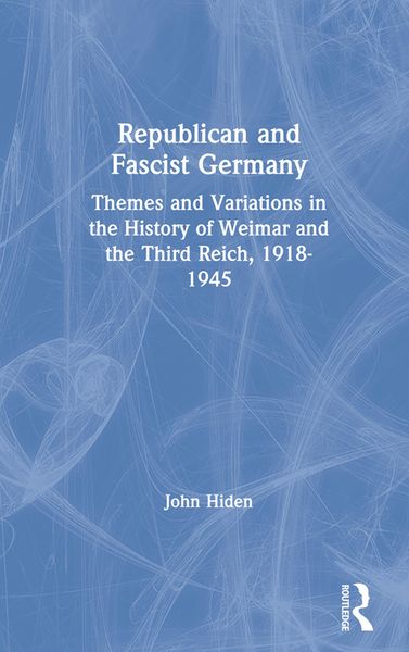 Produktbild: Republican and Fascist Germany