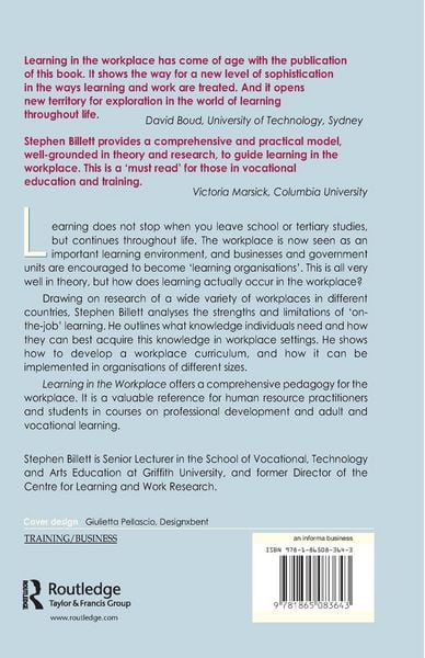 Produktbild: Learning In The Workplace