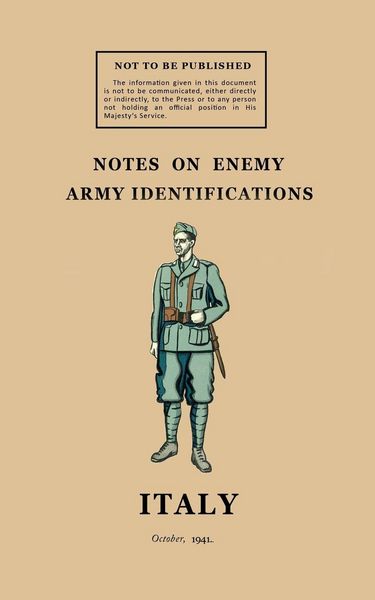 Produktbild: Notes On Enemy Army Identifications