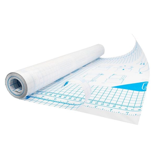 Produktbild: Idena Buchfolie 50&micro; selbstklebend transparent 10mx45cm