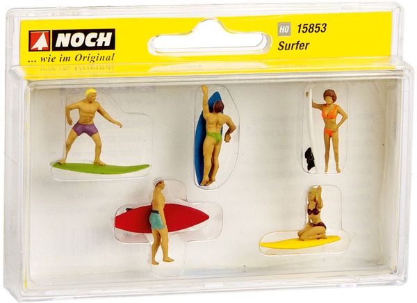 Produktbild: NOCH H0 Surfer-Figuren 0015853 Bemalt