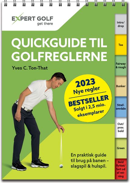 Produktbild: Quickguide til Golfreglerne 2023-2027