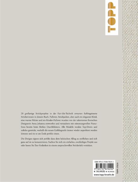Produktbild: Nordic - Top Down und nahtlos gestrickt (Laine)