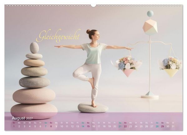 Produktbild: Sinnesmomente - Eine Reise durch die Wahrnehmung (Wandkalender 2027 DIN A2 quer), CALVENDO Monatskalender
