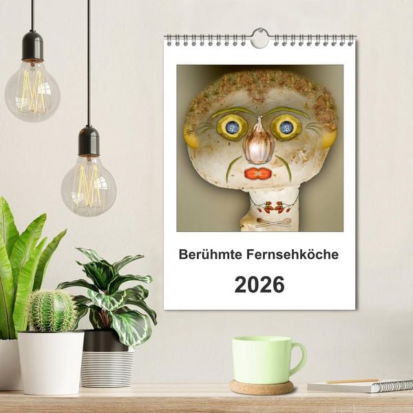 Produktbild: Ber&uuml;hmte Fernsehk&ouml;che (Wandkalender 2026 DIN A4 hoch), CALVENDO Monatskalender