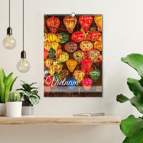 Produktbild: Vietnam Alltag, Farben, Geschichte (Wandkalender 2026 DIN A3 hoch), CALVENDO Monatskalender