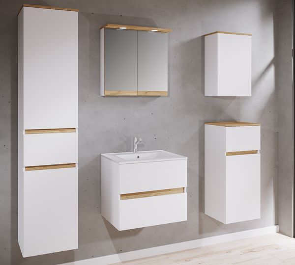 Produktbild: 2 tlg. Badm&ouml;bel-Set mit Waschbecken Cosila-I 61 cm