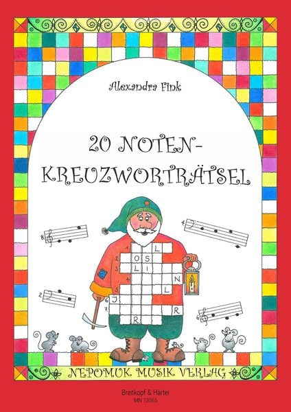 20 Noten-Kreuzworträtsel