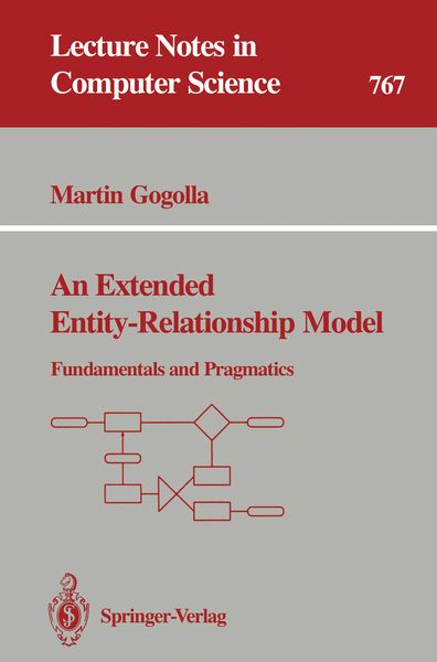 Produktbild: An Extended Entity-Relationship Model