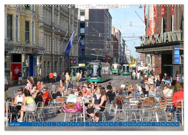 Produktbild: Helsinki - Die lebenswerteste Stadt der Welt (Wandkalender 2026 DIN A2 quer), CALVENDO Monatskalender
