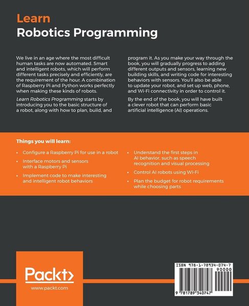 Produktbild: Learn Robotics Programming