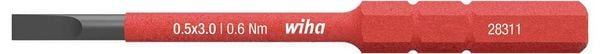 Produktbild: Wiha Werkstatt Schlitz Wechselklinge 3 mm 75 mm Passend f&uuml;r (Serie Schraubendreher) Wiha Torque