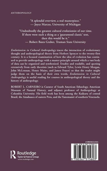 Produktbild: Evolutionism In Cultural Anthropology