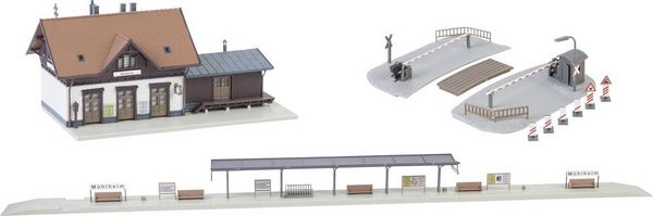 Faller 239001 N Bahnhof-Set Mühlheim