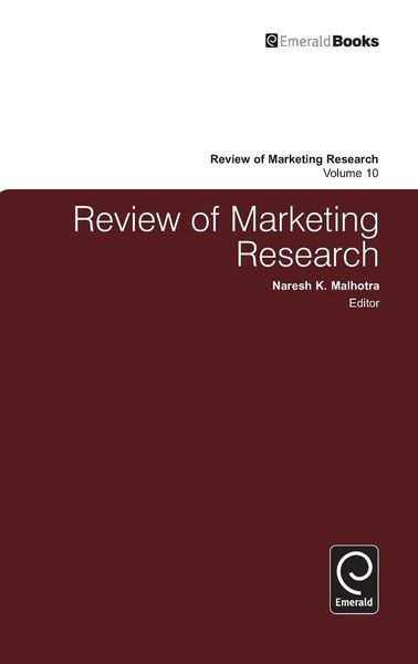 Produktbild: Review of Marketing Research