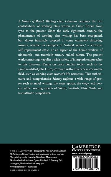 Produktbild: A History of British Working-Class Literature
